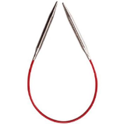 Tricot rouge circulaire en acier 9″/23cm- 2mm